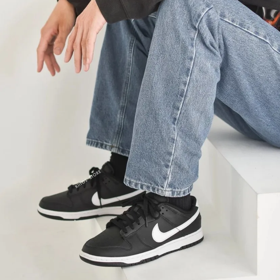 Giày Nike Dunk Low 'Black Panda 2.0' DV0831-002 - Ảnh 5