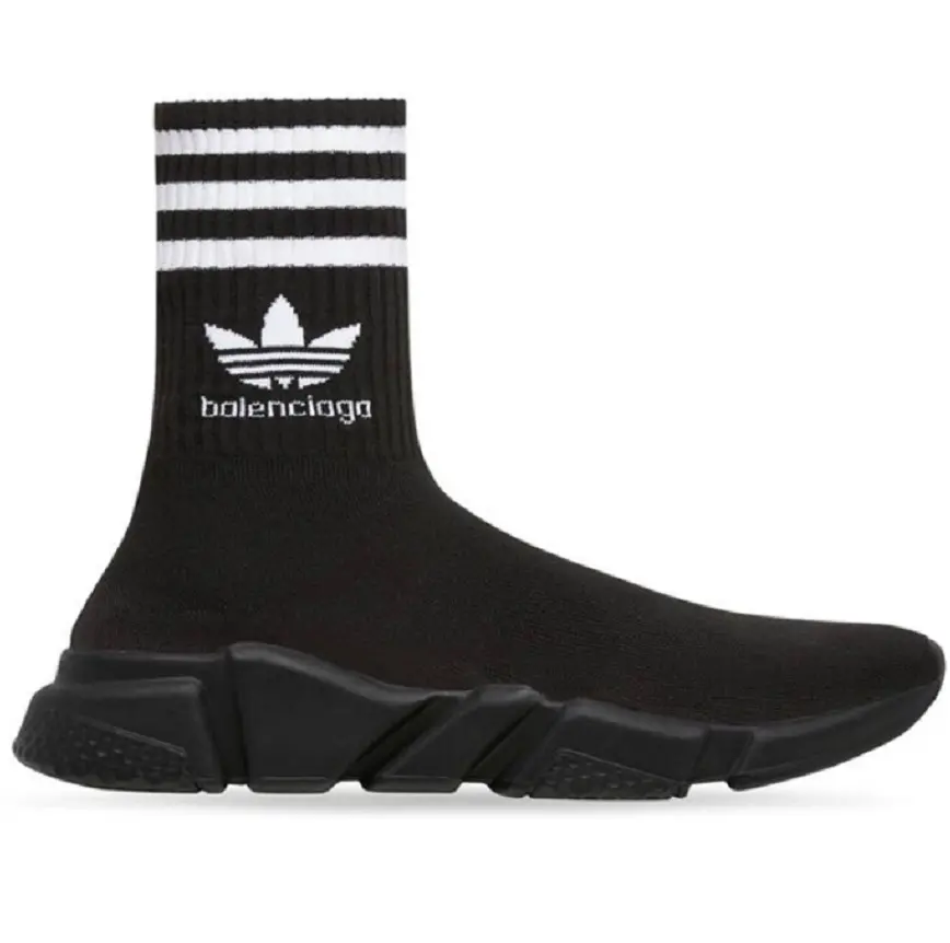 Giày Balenciaga x Adidas Speed 'Black And White' 717591WBDV11009