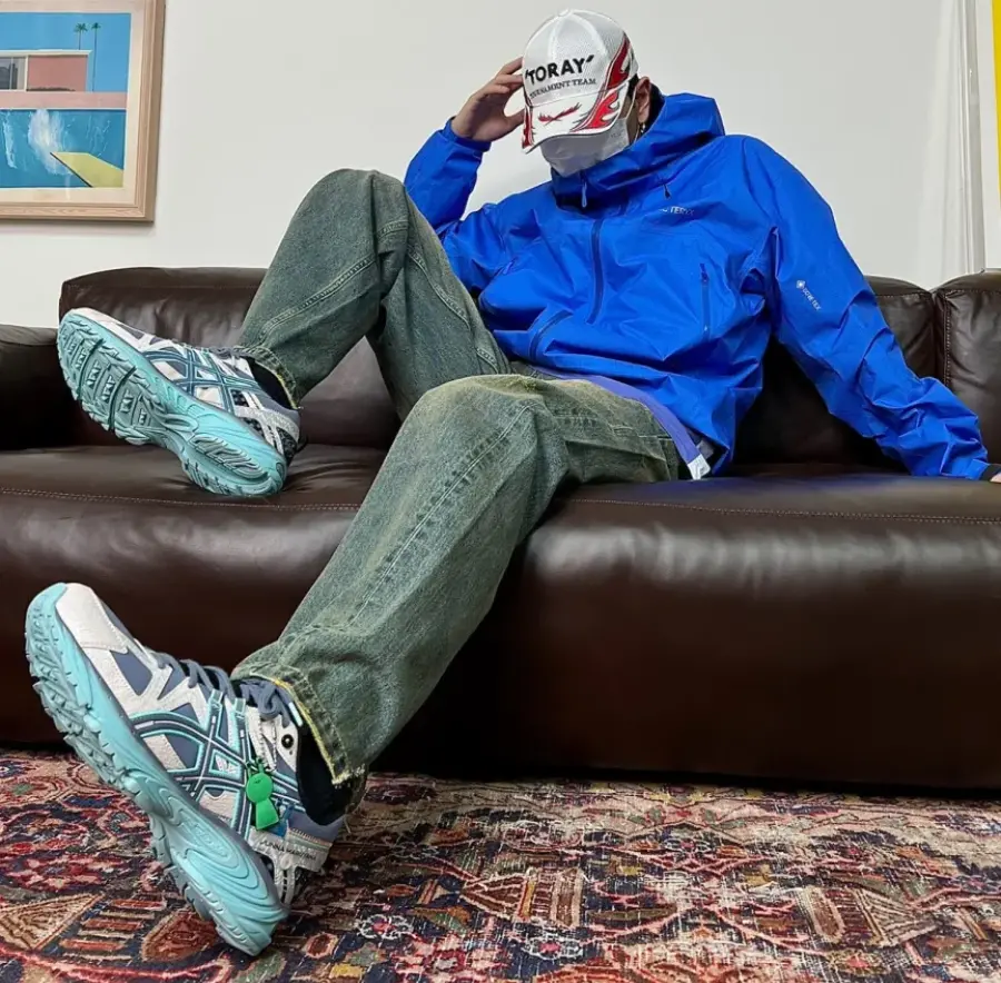 Alternative view of Giày Asics x Junna Maruyama Gel-Kahana 'Beige' 1203A263-020