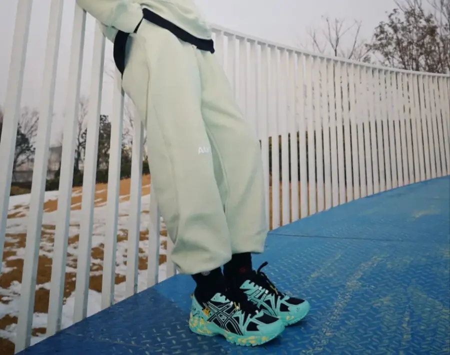 Giày Asics x Junna Maruyama Gel-Kahana 'Lake Blue' 1203A263-001 - Ảnh 4
