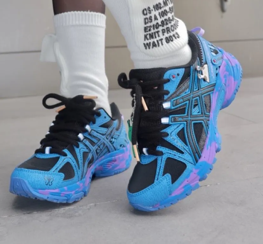 Giày Asics x Junna Maruyama Gel-Kahana 'Klein Blue' 1203A263-002 - Ảnh 4