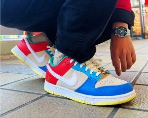 Alternative view of Giày Nike Dunk Low 'Year of the Rabbit MultiColor' FD4203-111