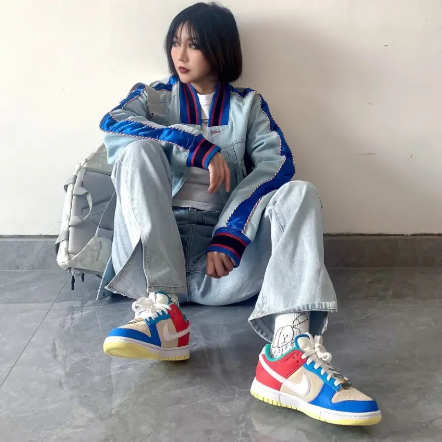 Giày Nike Dunk Low 'Year of the Rabbit MultiColor' FD4203-111 - Ảnh 3
