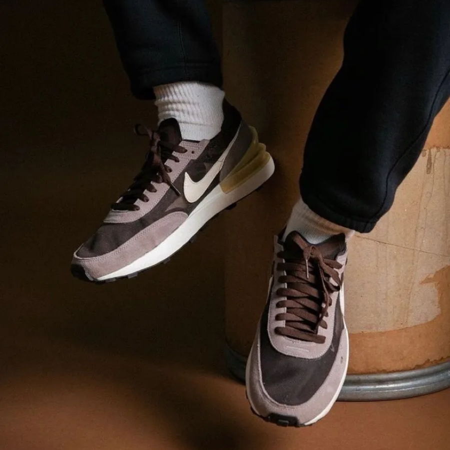 Giày Nike Waffle One 'Light Chocolate' DA7995-200 - Ảnh 5