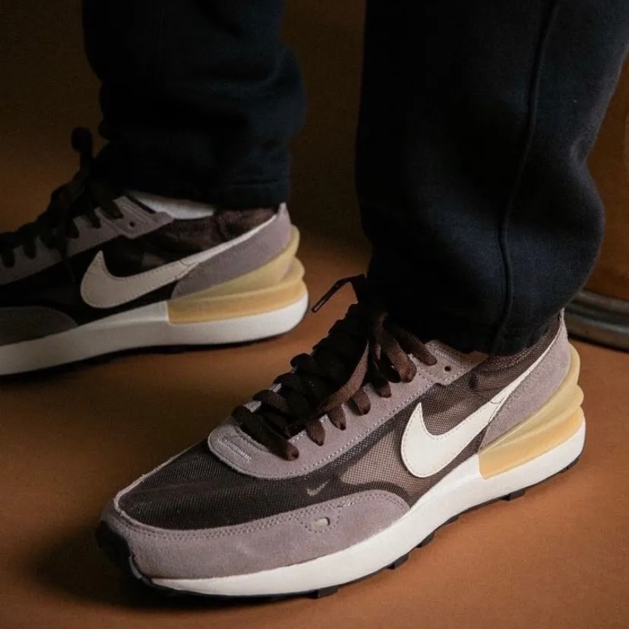 Giày Nike Waffle One 'Light Chocolate' DA7995-200 - Ảnh 4