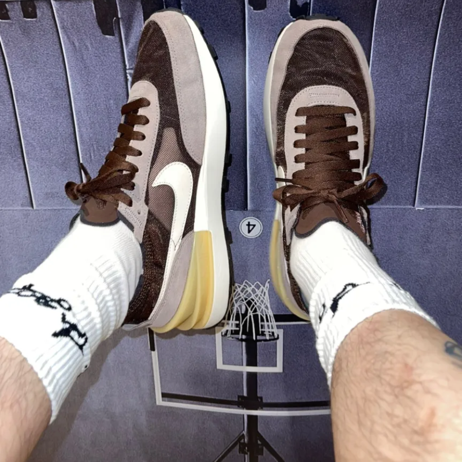 Giày Nike Waffle One 'Light Chocolate' DA7995-200 - Ảnh 3