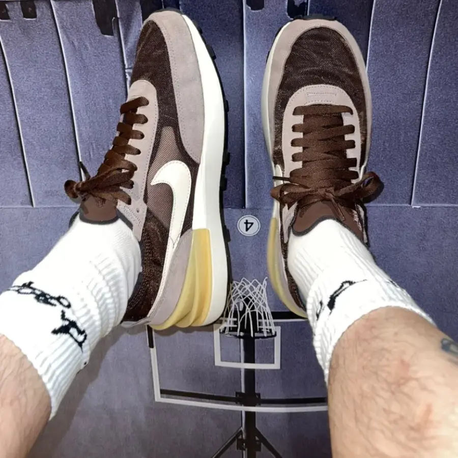 Giày Nike Waffle One 'Light Chocolate' DA7995-200 - Ảnh 3
