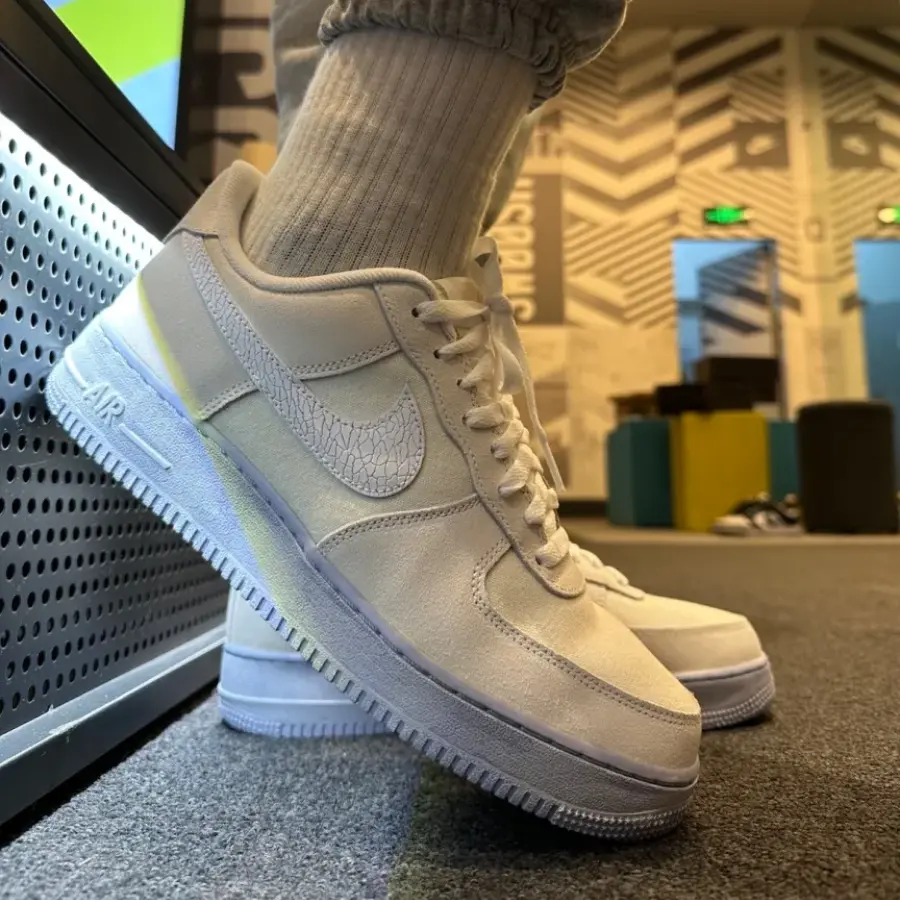 Giày Nike Air Force 1 Low 'Summit White Blue Whisper' DV0787-100 - Ảnh 4