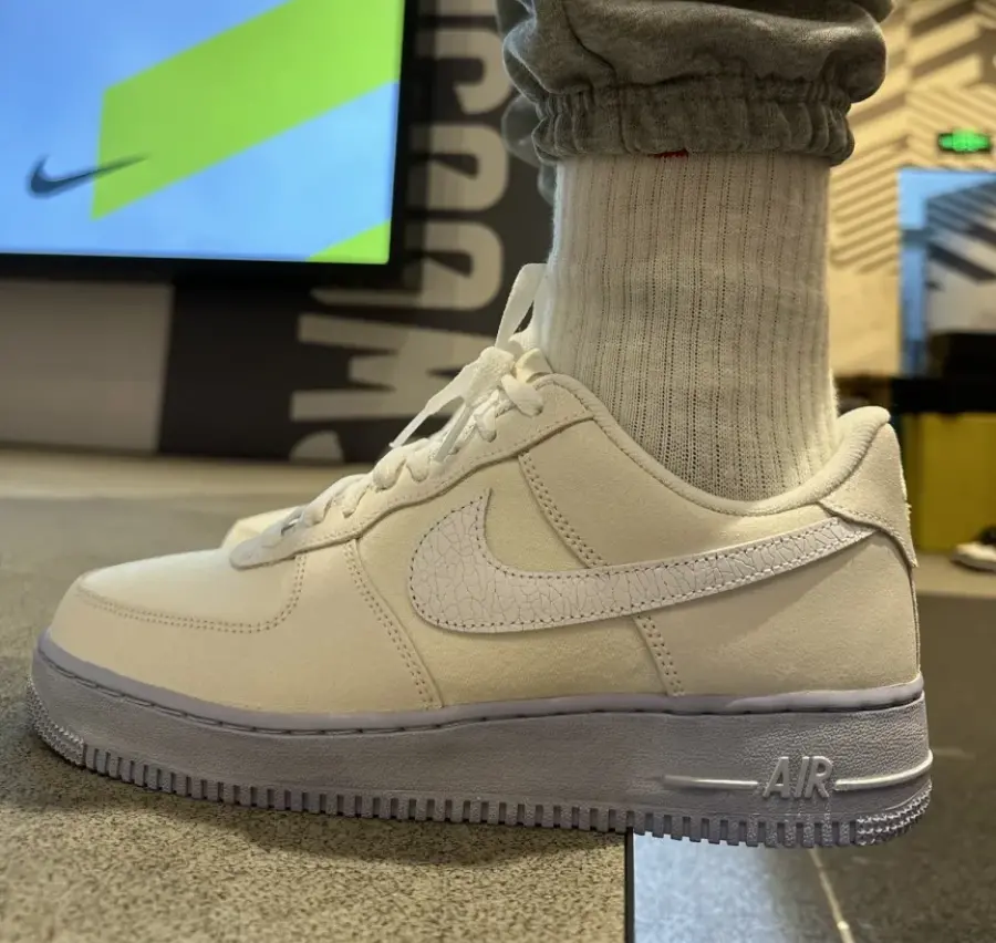 Giày Nike Air Force 1 Low 'Summit White Blue Whisper' DV0787-100 - Ảnh 5