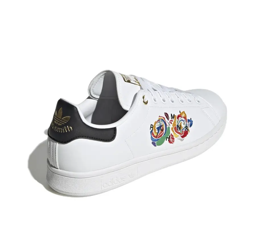 Giày Adidas Stan Smith Rich Mnisi 'Roses White' GW0567 - Ảnh 4