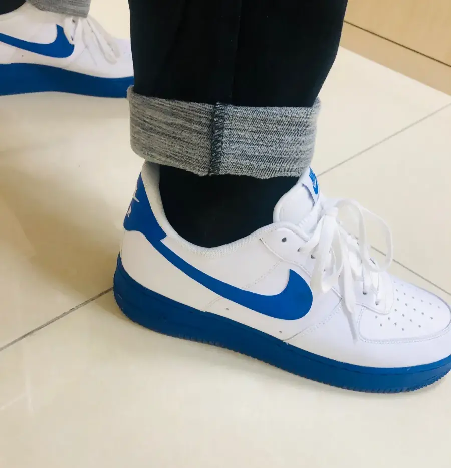 Alternative view of Giày Nike Air Force 1 '07 Low 'White Royal' CK7663-103