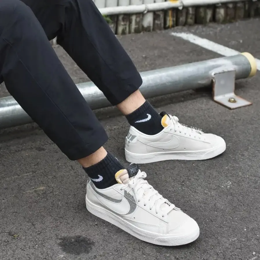 Giày Nike Blazer Low 77 Premium 'Halloween' DQ7671-001 - Ảnh 4