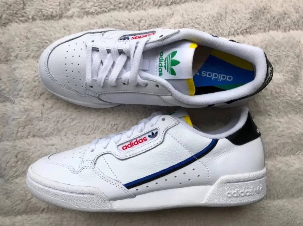 Alternative view of Giày Adidas Continental 80 'White Blue' FY2365