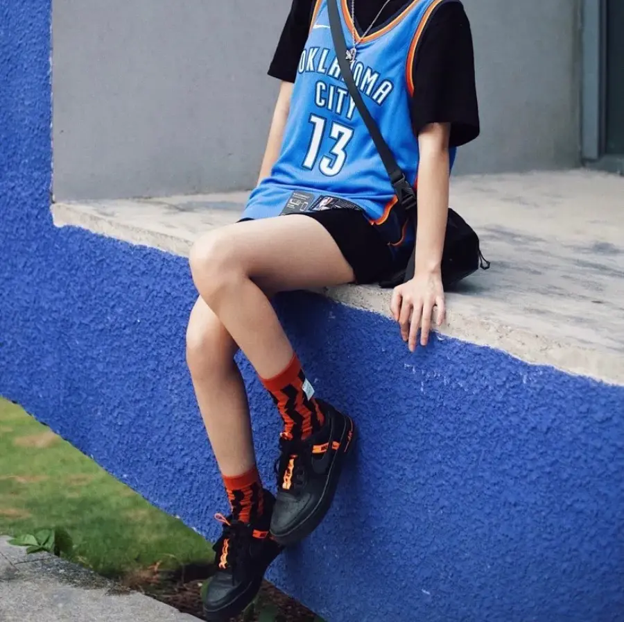 Giày Nike Air Force 1 Low LV8 KSA Worldwide Black Orange CT4683-001 - Ảnh 5