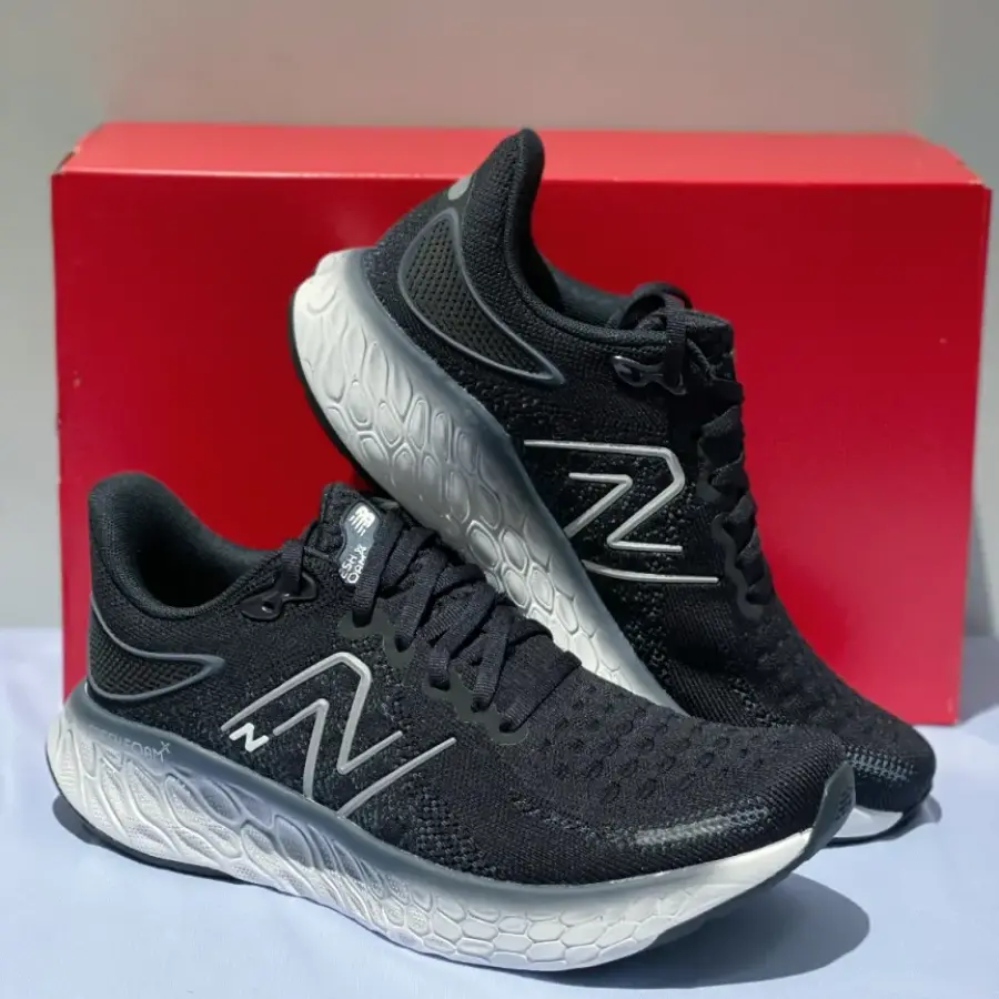 Giày New Balance Fresh Foam X 1080v12 Black Thunder M1080B12 - Ảnh 4