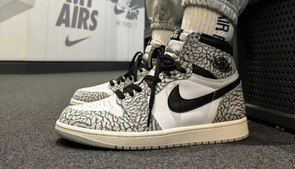Giày Nike Air Jordan 1 'White Cement' DZ5485-052 - Ảnh 6