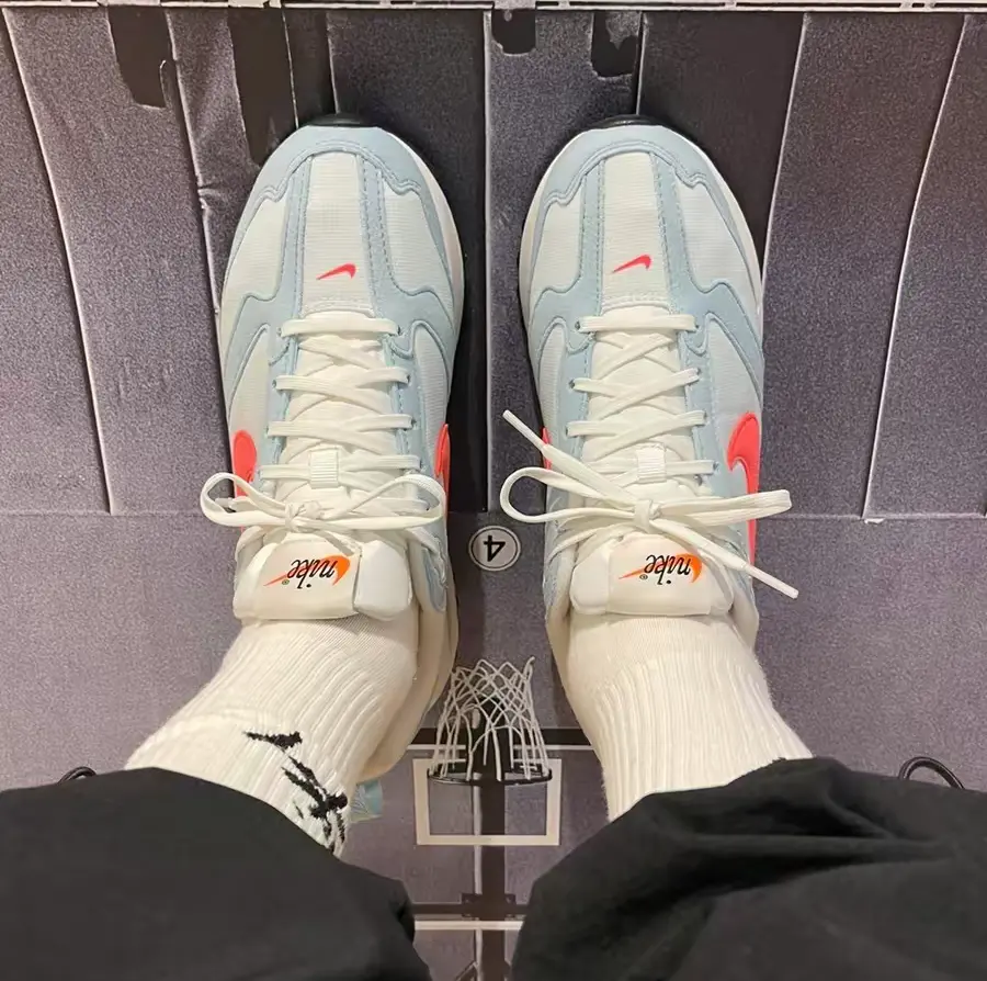 Giày Nike Air Max Dawn 'Ghost Aqua Flash Crimson' DH5131-400 - Ảnh 3