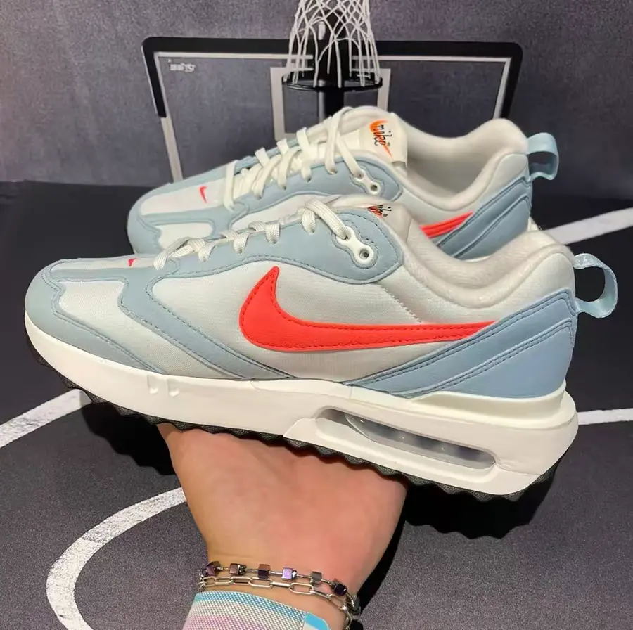 Giày Nike Air Max Dawn 'Ghost Aqua Flash Crimson' DH5131-400 - Ảnh 4