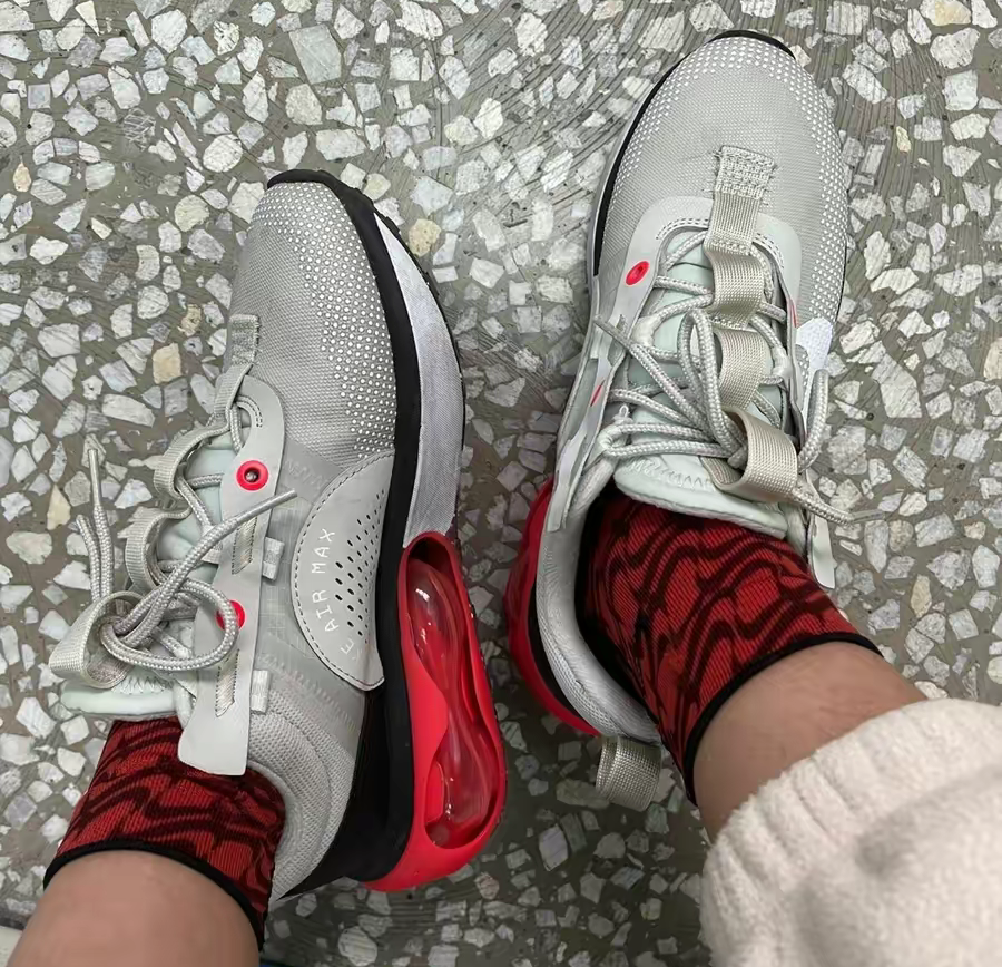 Giày Nike Air Max 2021 'Light Bone Flash Crimson' DH5103-002 - Ảnh 5