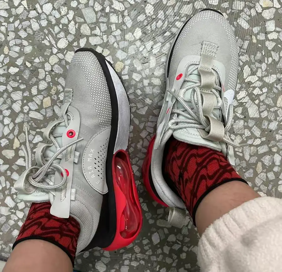 Giày Nike Air Max 2021 'Light Bone Flash Crimson' DH5103-002 - Ảnh 5