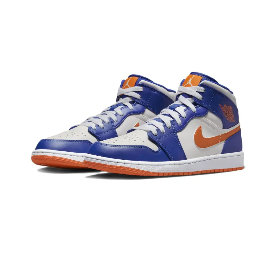 Giày Nike Air Jordan 1 Mid 'Knicks' FD1029-400 - Ảnh 6