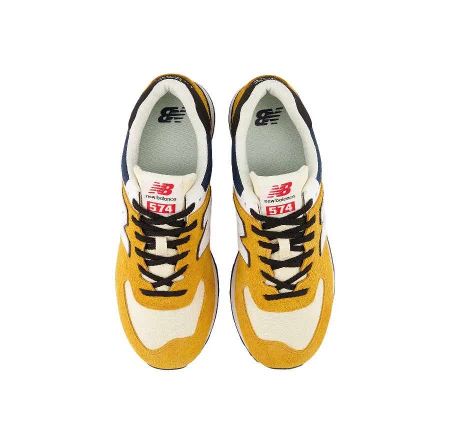 Giày New Balance 574 'Yellow Grey' U574CY2 - Ảnh 3
