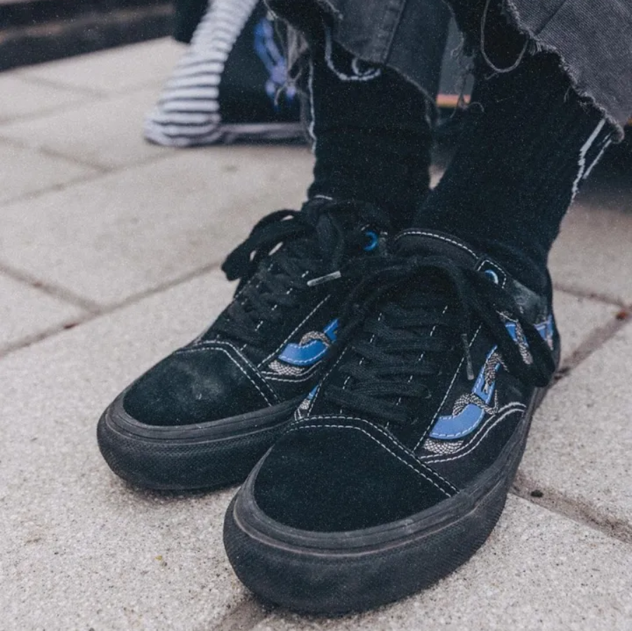 Giày Vans Breana Geering Mn Skate Old Skool 'Black' VN0A5FCBY40 - Ảnh 2