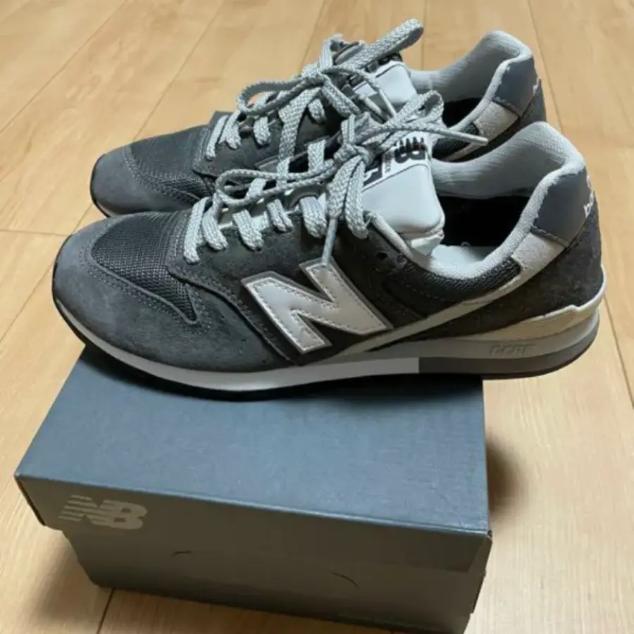 Giày New Balance 996 'Grey White' CM996CD2 - Ảnh 5