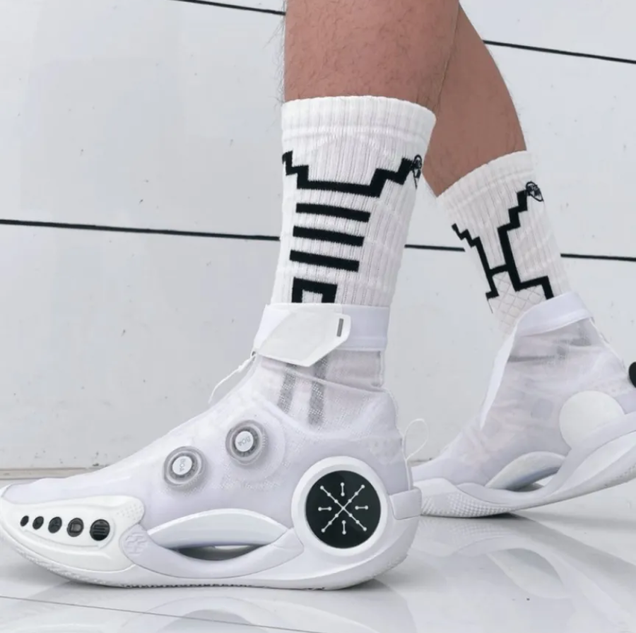 Giày Li Ning Way Of Wade 9 Infinity Balance ABER003-3 - Ảnh 9