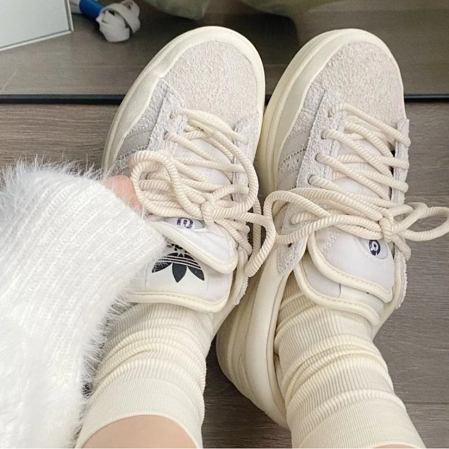 Giày Adidas x Bad Bunny Campus Light 'Cloud White' FZ5823 - Ảnh 3