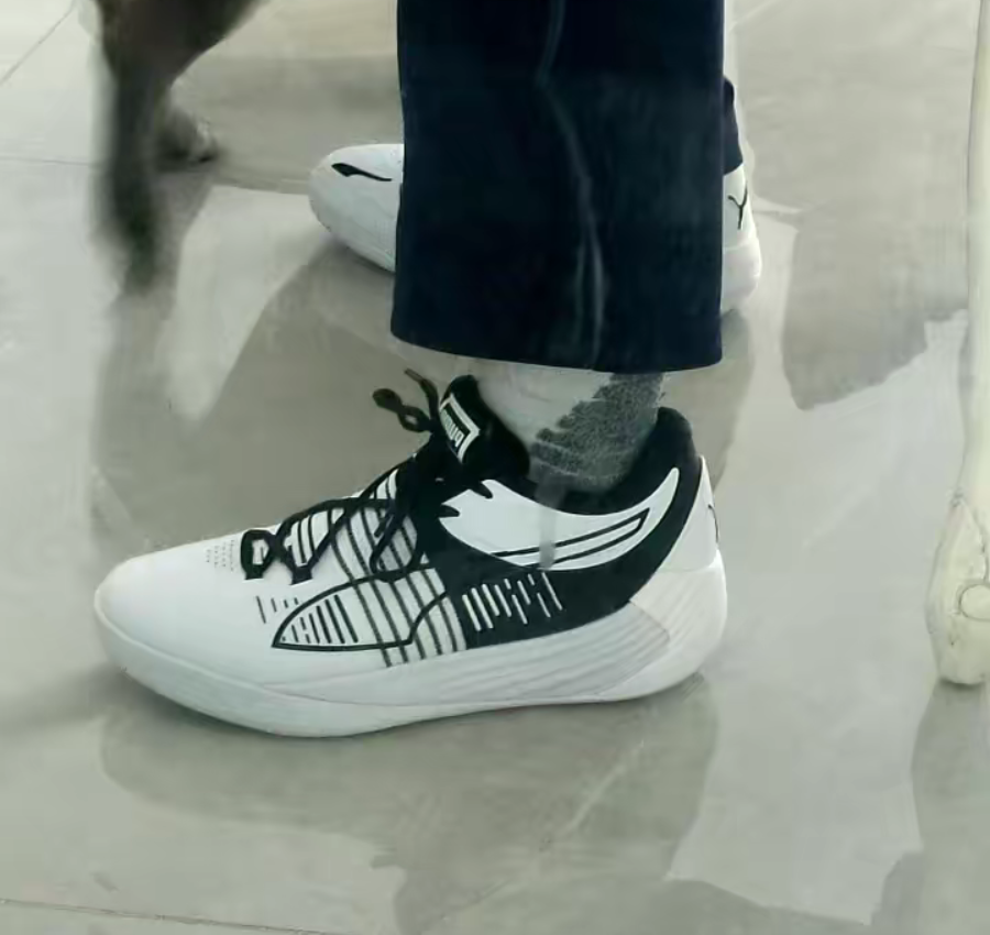 Giày Puma Fusion Nitro White Black 376639-01 - Ảnh 5