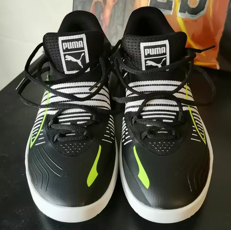 Giày Puma Fusion Nitro 'Black Green Glare' 195587-01 - Ảnh 4