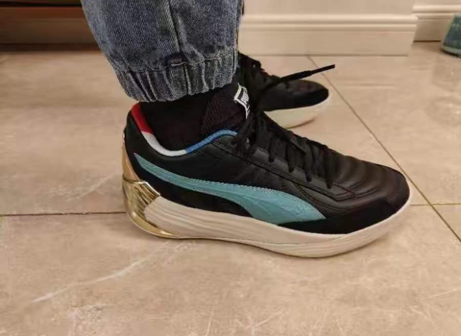 Giày Puma Nitro Paris 'Gold Black' 377107-01 - Ảnh 7