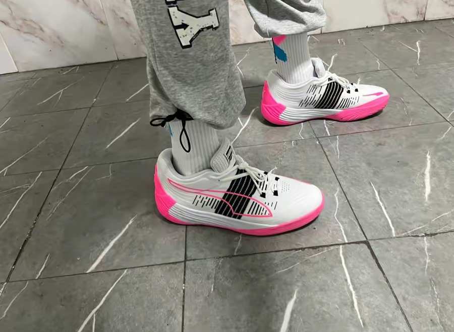 Giày Puma Fusion Nitro 'White Pink' 195514-09 - Ảnh 8