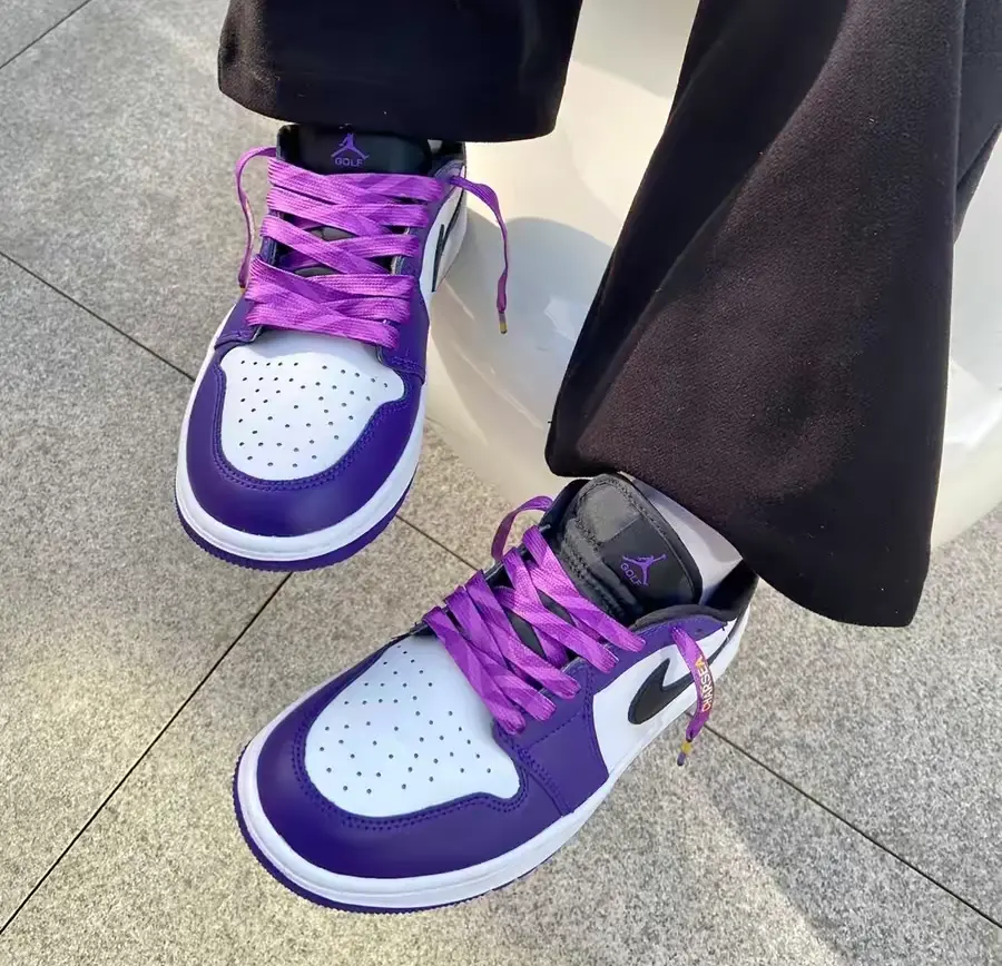 Giày Nike Jordan 1 Retro Low Golf 'Court Purple' DD9315-105 - Ảnh 4