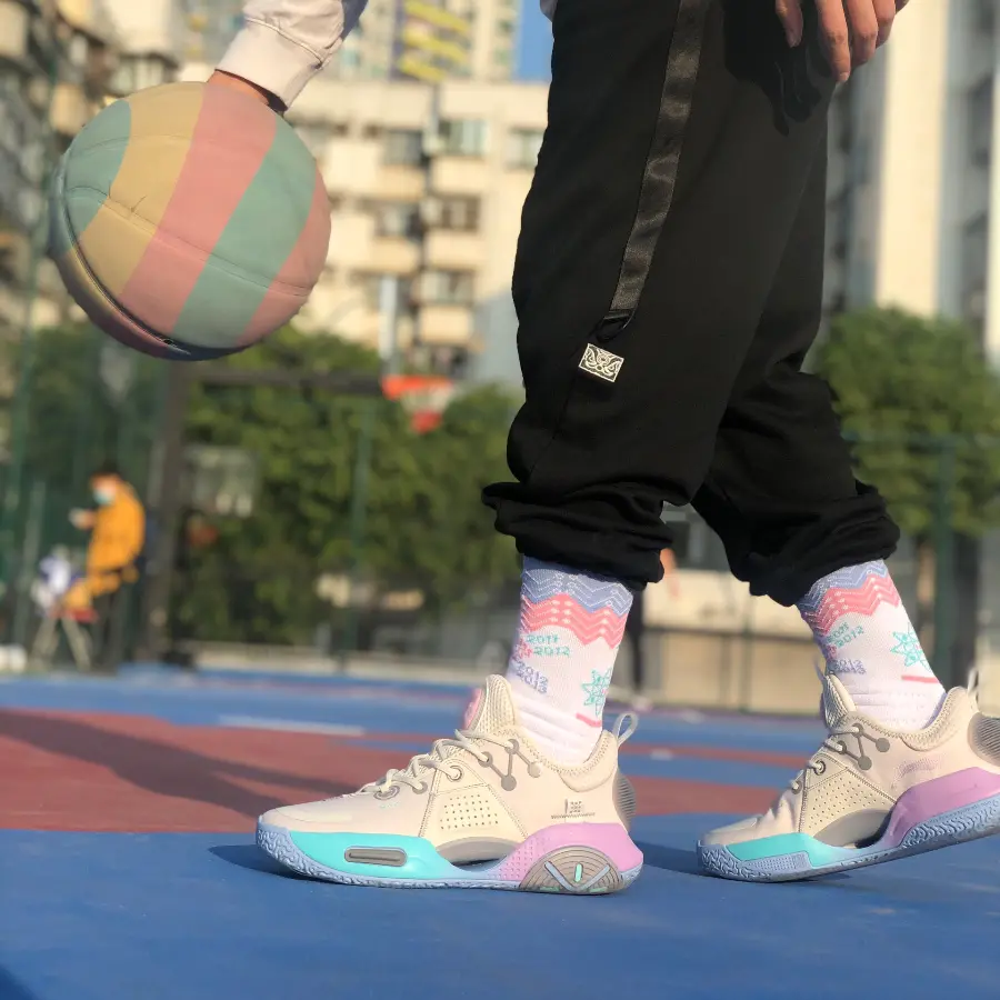 Giày Lining Way Of Wade 9 'All City Cotton Candy' ABAR005-2 - Ảnh 4