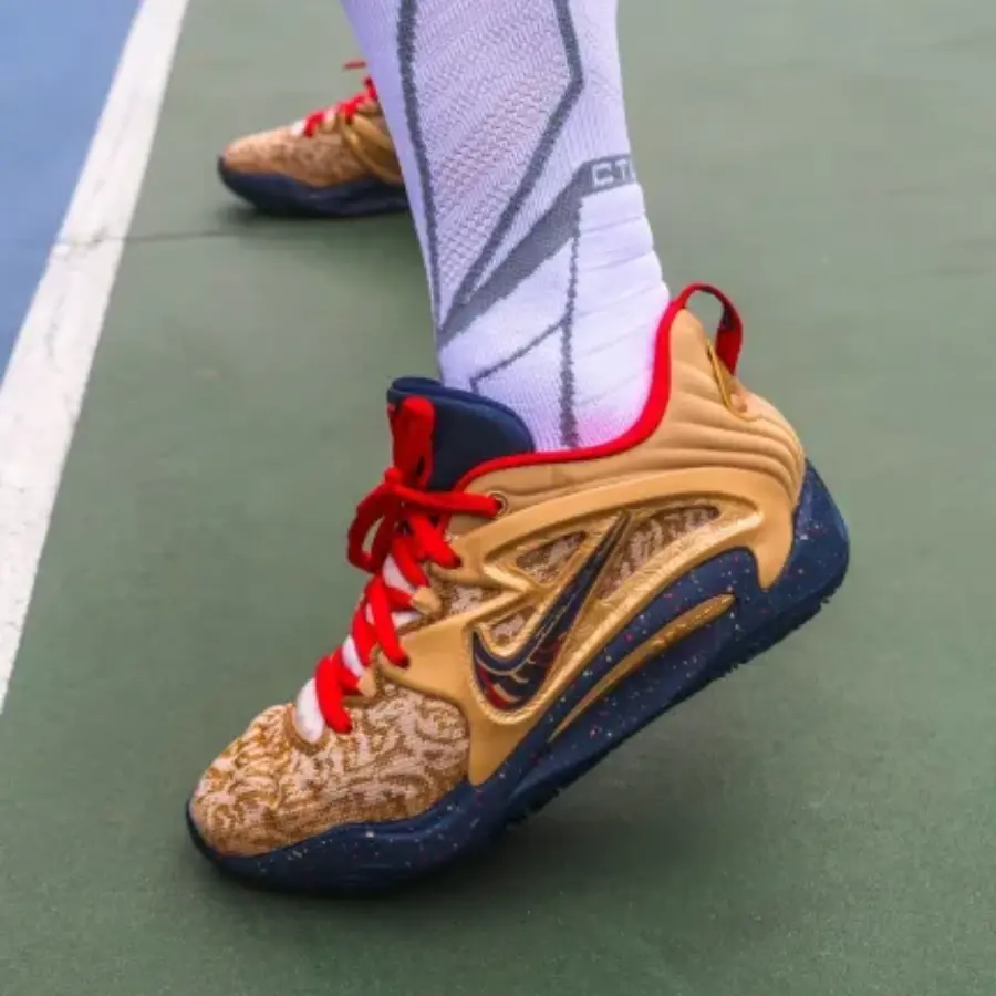 Giày Nike KD 15 EP 'Olympic' DM1054-700 - Ảnh 4