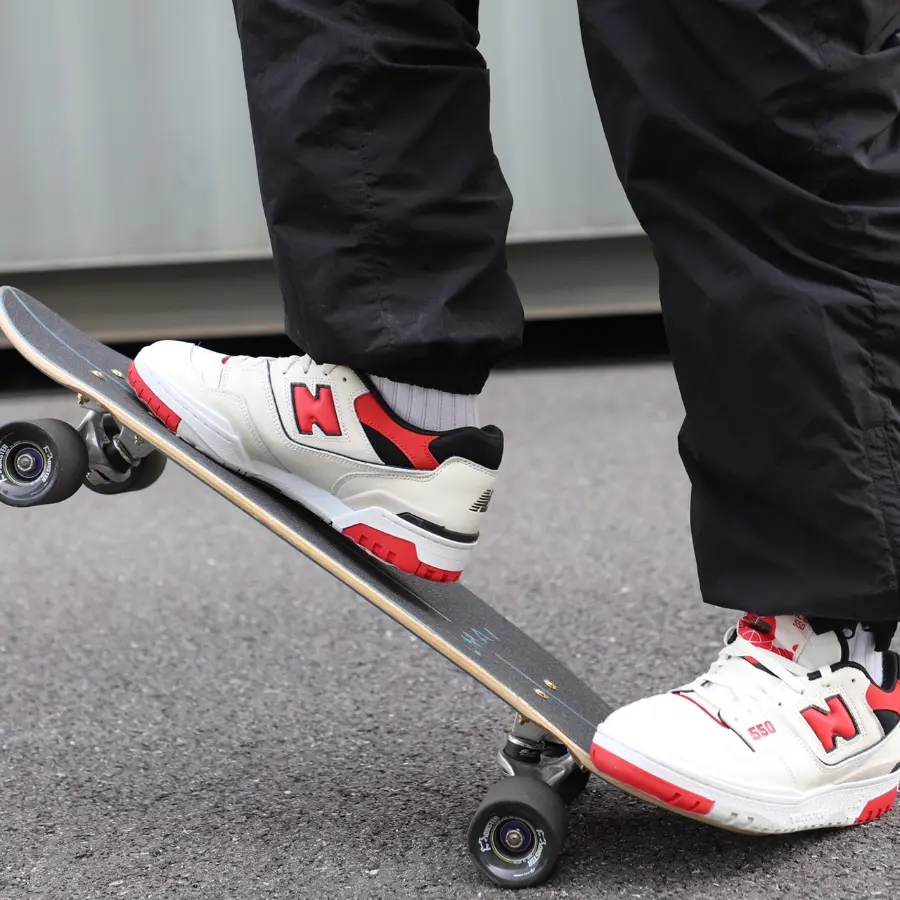 Giày New Balance 550 'Sea Salt True Red' BB550VTB - Ảnh 5