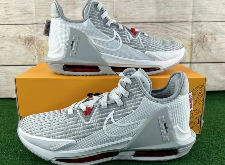 Giày Nike LeBron Witness 6 'Pure Platinum' CZ4052-003 - Ảnh 5