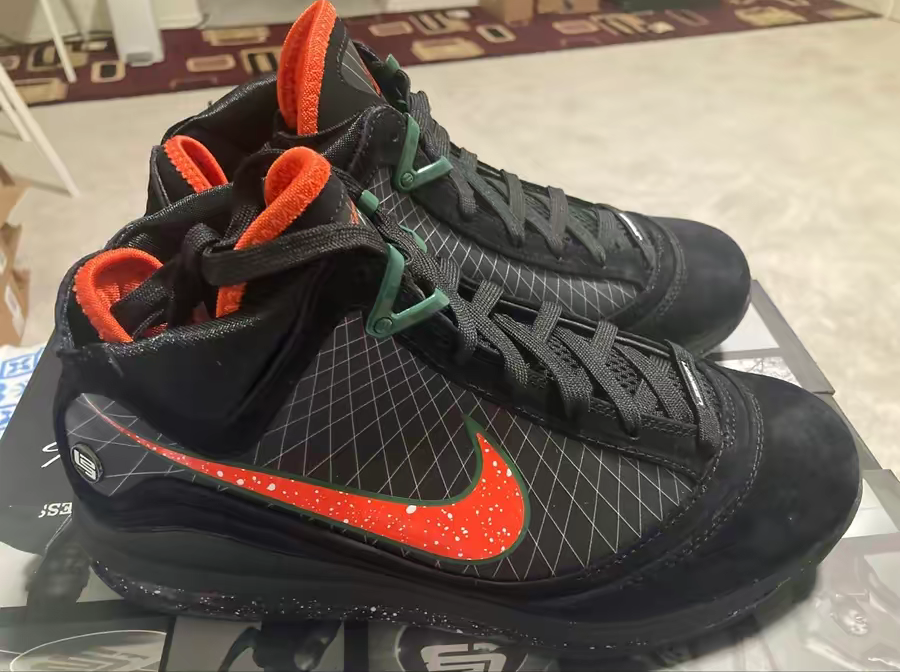 Giày Nike A&M University x LeBron 7 Retro 'Rattlers' DX8554-001 - Ảnh 5