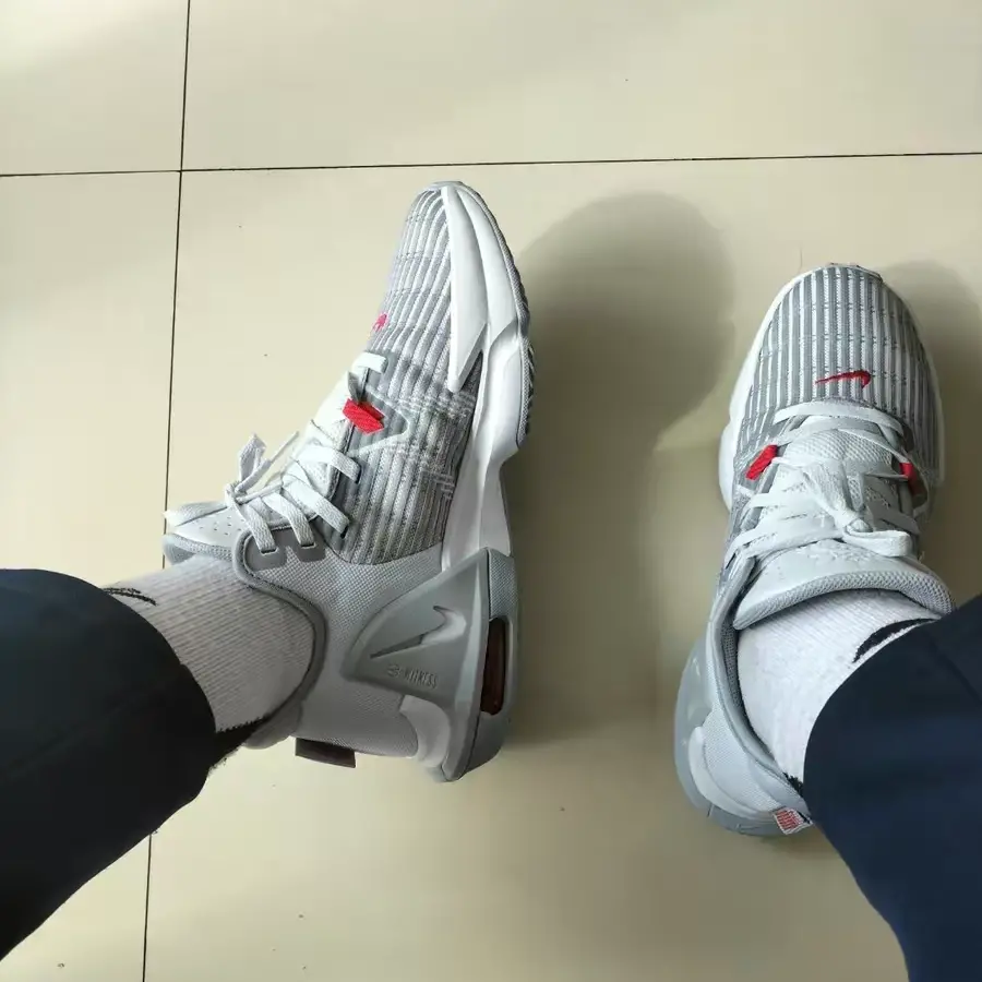 Giày Nike LeBron Witness 6 EP 'Pure Platinum' DC8994-003 - Ảnh 6