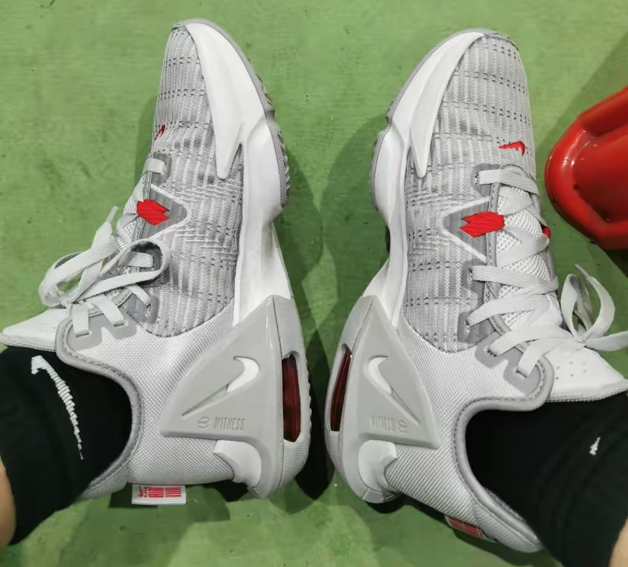 Giày Nike LeBron Witness 6 EP 'Pure Platinum' DC8994-003 - Ảnh 2