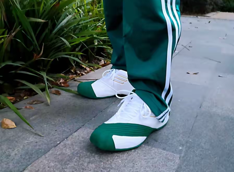 Giày Adidas T-Mac 1 'White Team Dark Green' FW3663 - Ảnh 7