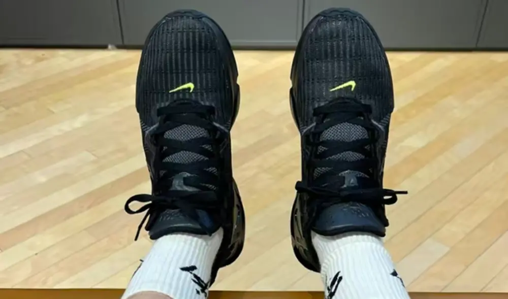 Giày Nike LeBron Witness 6 EP 'Black Volt' DC8994-004 - Ảnh 5