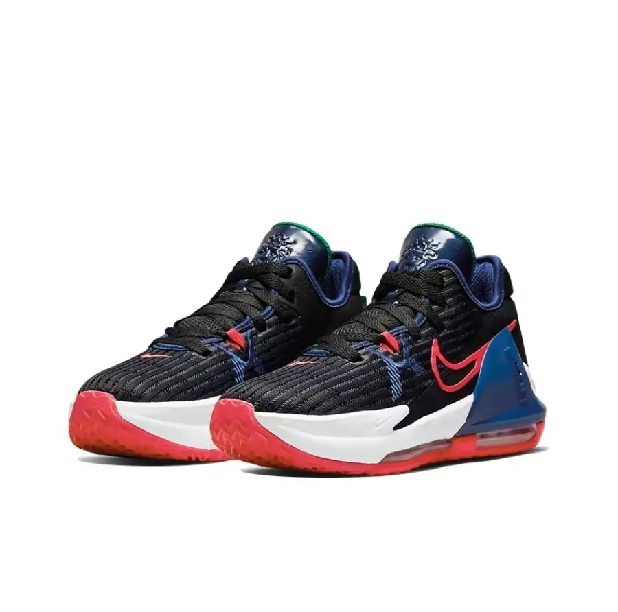 Alternative view of Giày Nike LeBron Witness 6 GS 'Black Royal Siren Red' DD0423-005