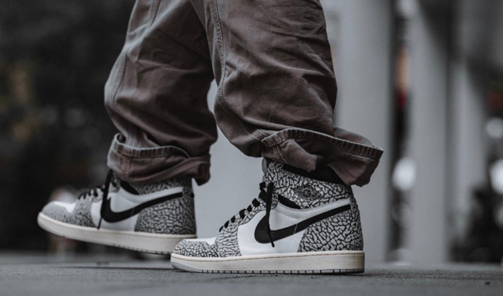 Giày Nike Air Jordan 1 'White Cement' DZ5485-052 - Ảnh 4