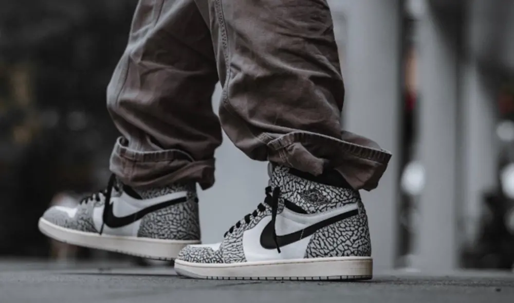 Giày Nike Air Jordan 1 'White Cement' DZ5485-052 - Ảnh 4