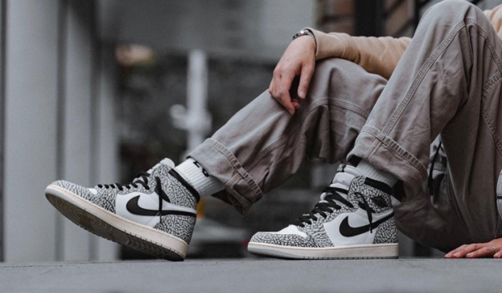 Giày Nike Air Jordan 1 'White Cement' DZ5485-052 - Ảnh 3