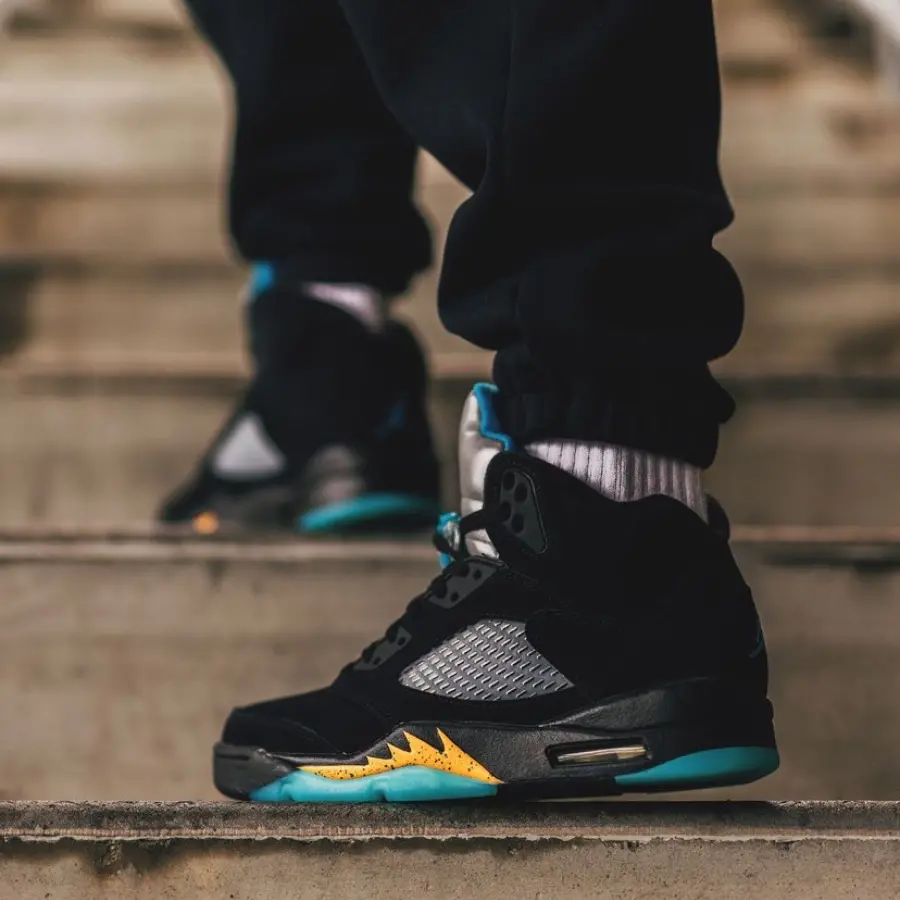 Giày Nike Air Jordan 5 Retro 'Aqua' DD0587-047 - Ảnh 6