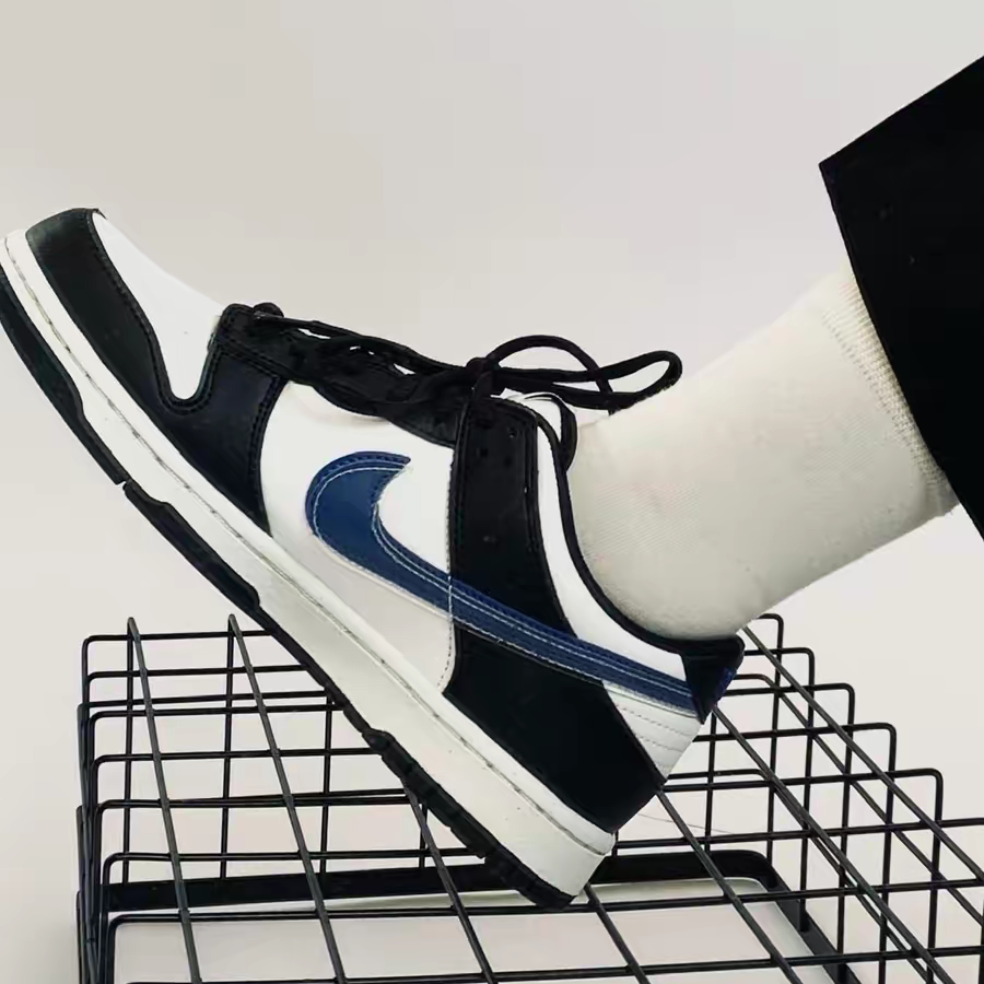 Giày Nike Dunk Low Next Nature GS 'TPU Swoosh' FD0689-001 - Ảnh 4